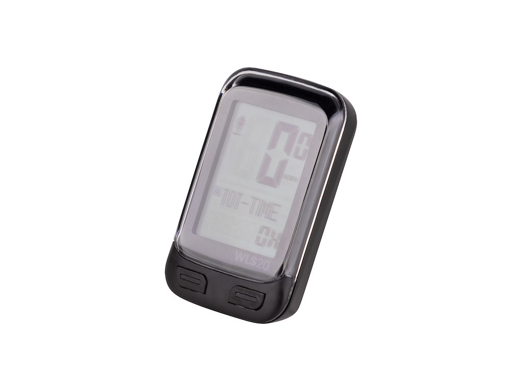 FORCE WLS 20 Cykelcomputer - 13 Funktioner - Wireless - Sort