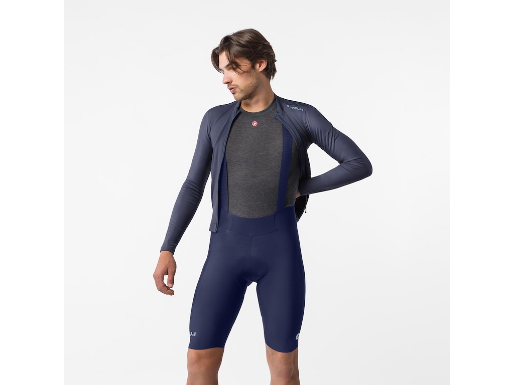 Castelli Espresso 2 Thermal Bibshorts - Cykelshorts m/pude - Herre - Belgian Blue - Str. XS