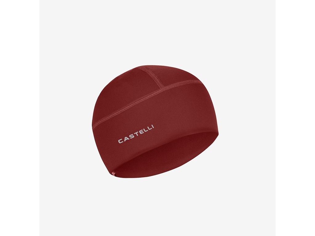 Castelli Pro Thermal 3 Skully - Hjelmhue - Garnet - Str. One Size