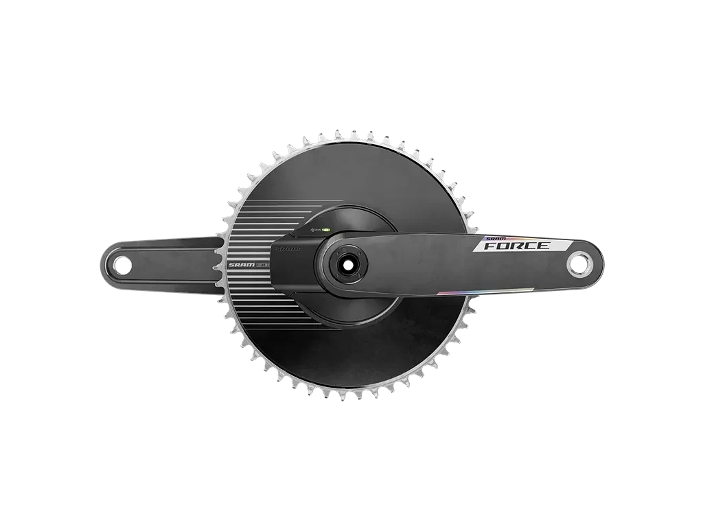 SRAM Force AXS E1 DUB Power meter kranksæt 50 tands klinge - 165mm pedalarme