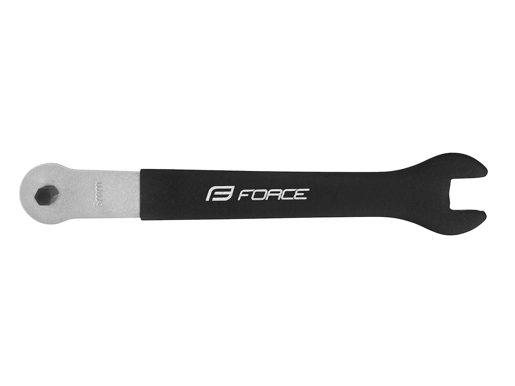 FORCE pedal nøgle med 15mm kærv og unbrako 6 og 8 mm