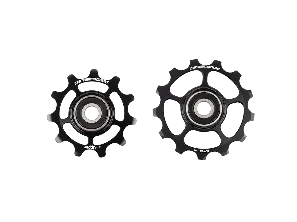 Ceramicspeed Pulleyhjul - Shimano - GRX RX820 - 2x12 sp - Coated - Sort