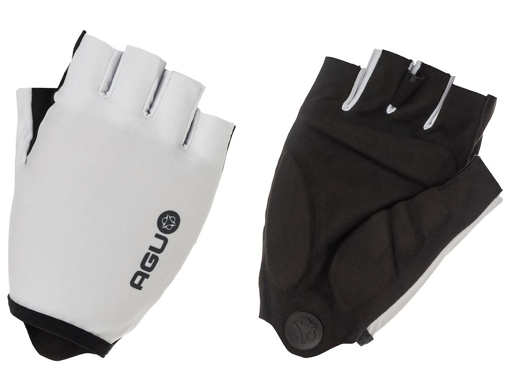 AGU Gel Gloves - Cykelhandsker - Korte fingre - Hvid - Str. XS