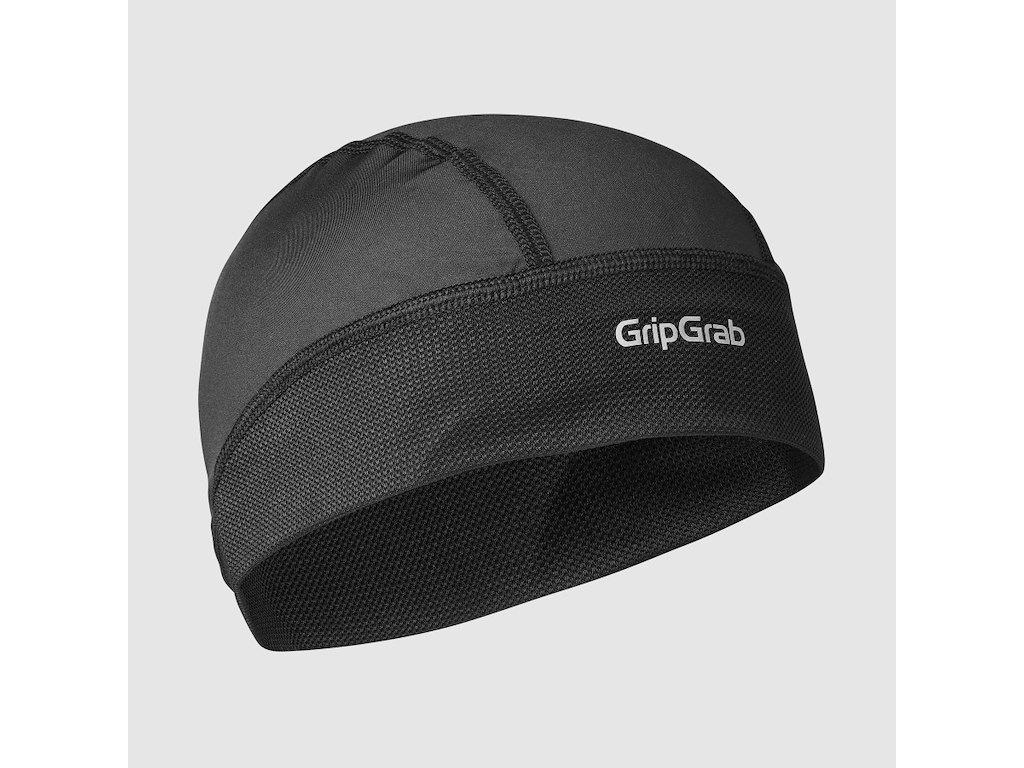 GripGrab UPF 50+ Letvægts Summer Skull Cap - Black