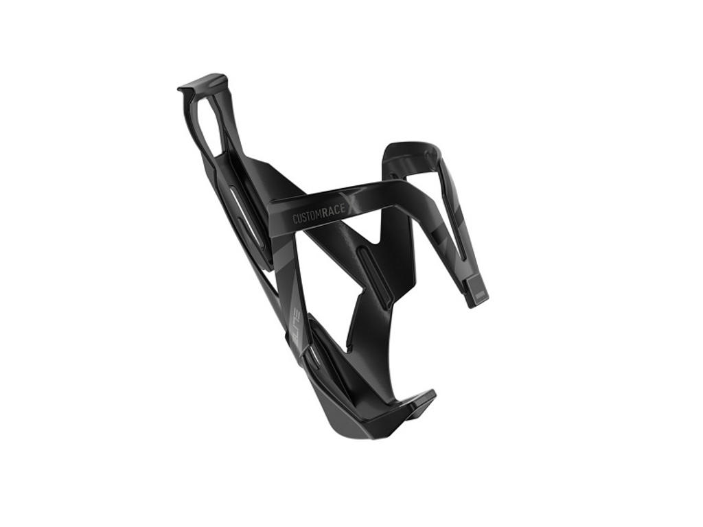 Elite Bottle Cage Custom RaceX Black Glossy, Black Graphic - Flaskeholder