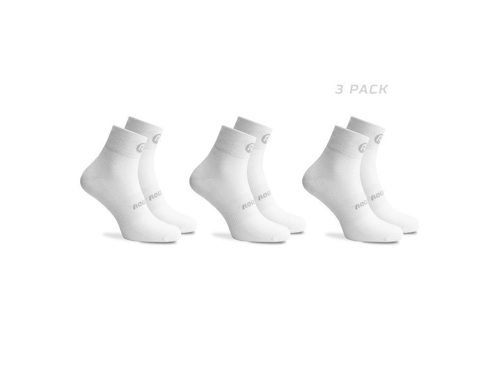 Rogelli Core Strømper 3 pak - Kids - Hvid - Str. 27-30