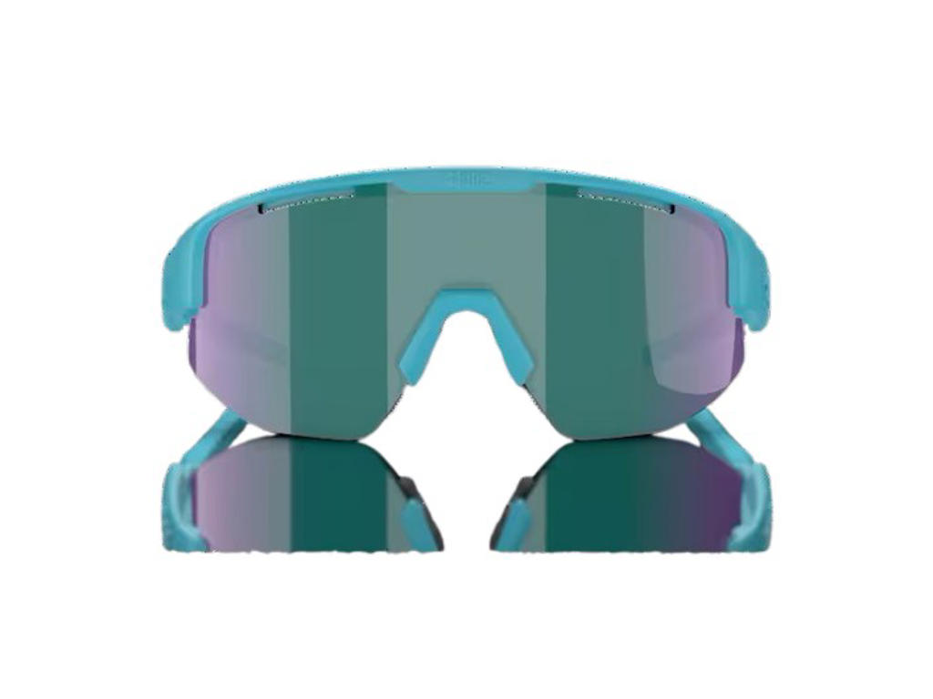 Bliz Matrix small - Cykelbriller - Blue green lens - Matte Turquoise