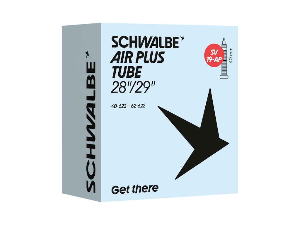 Schwalbe Air Plus slange 28/29"x1,60-2,50 (40/62-622) med 40mm lang racerventil SV19-AP