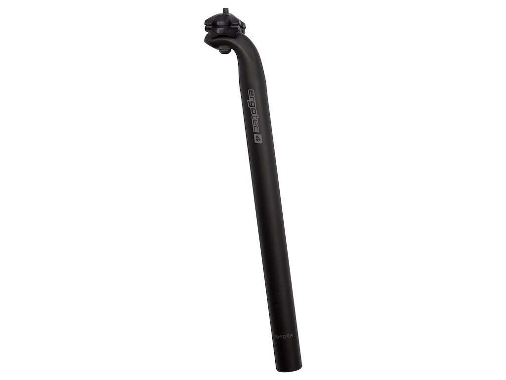 Ergotec Hook Sadelpind offset 25mm ø30,4mm 400mm lang - Safety level 4 - Sort