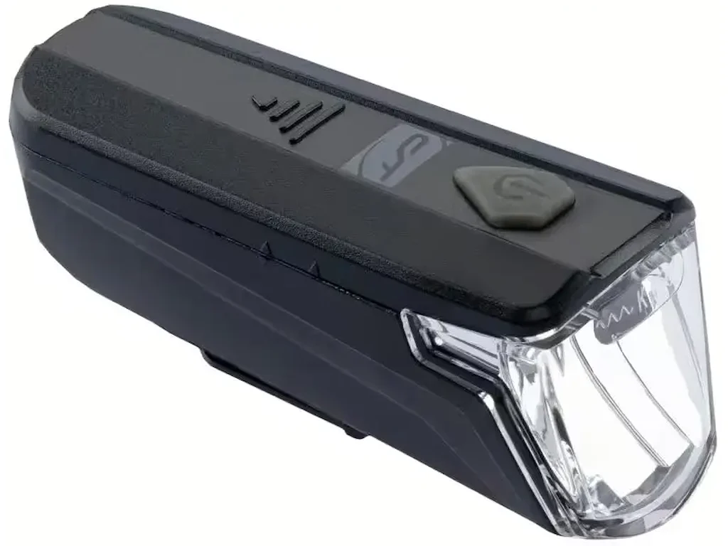CONTEC HL-247 Slim - Forlygte - 30/15 Lux - Batteri - StVZO - Sort