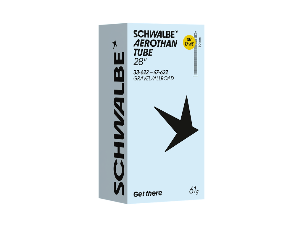 Schwalbe Aerothan slange 28" (33/47-622) med SV ventil 80mm