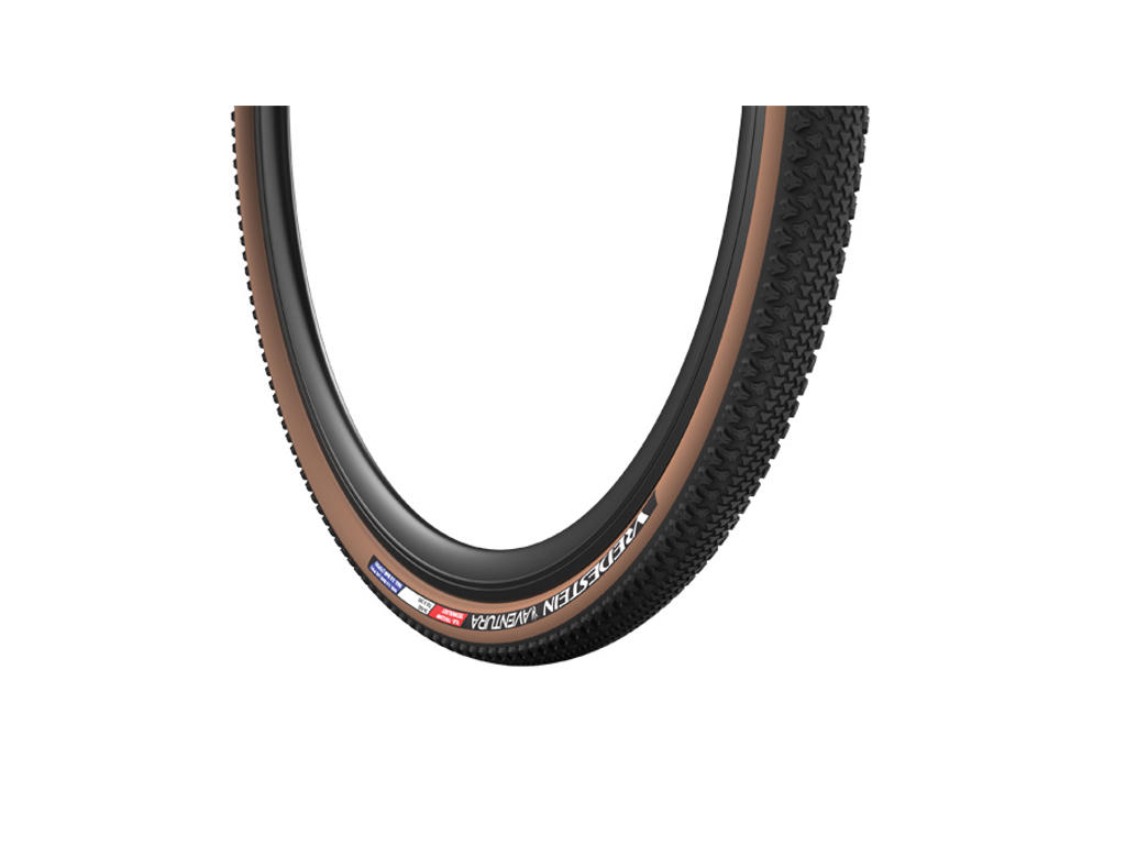 Vredestein Aventura TLR gravel foldedæk sort/skin wall