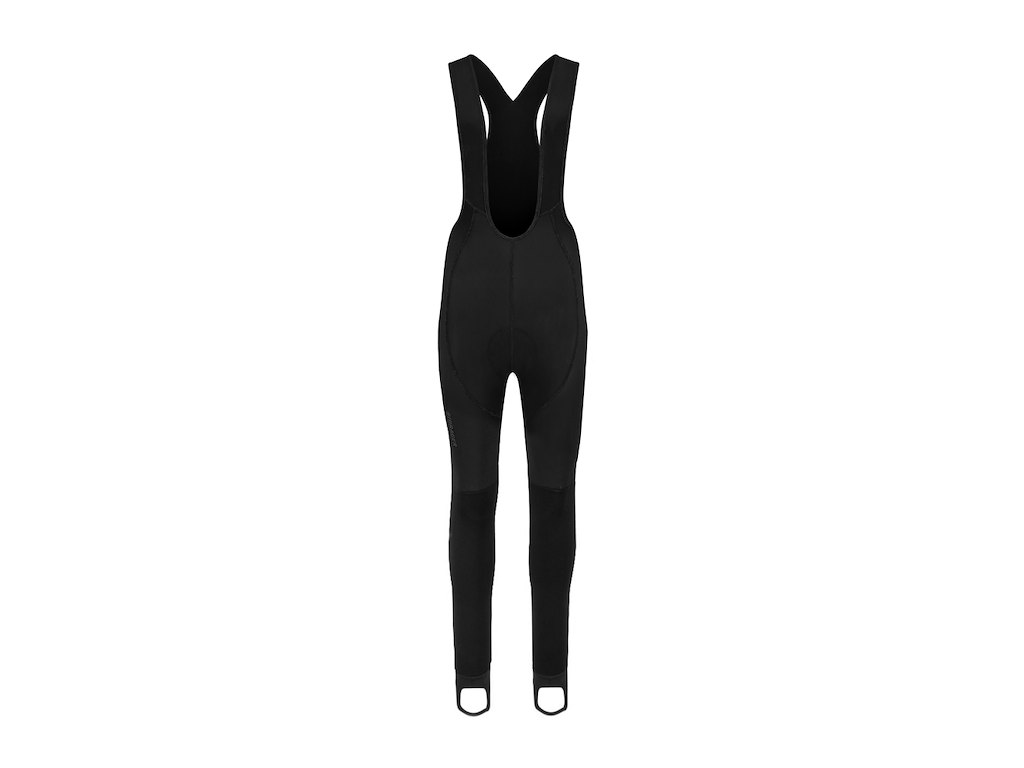 Bioracer Tempest Protect Pixel Lange bukser med seler - Dame - Sort - Str. S
