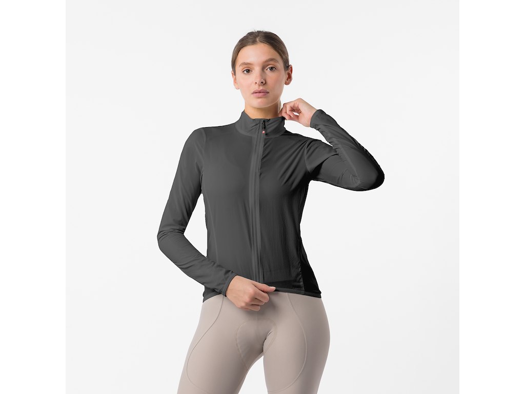 Castelli Transition Air Womens Jacket - Cykeljakke - Dame - Smoky Gray - Str. XS