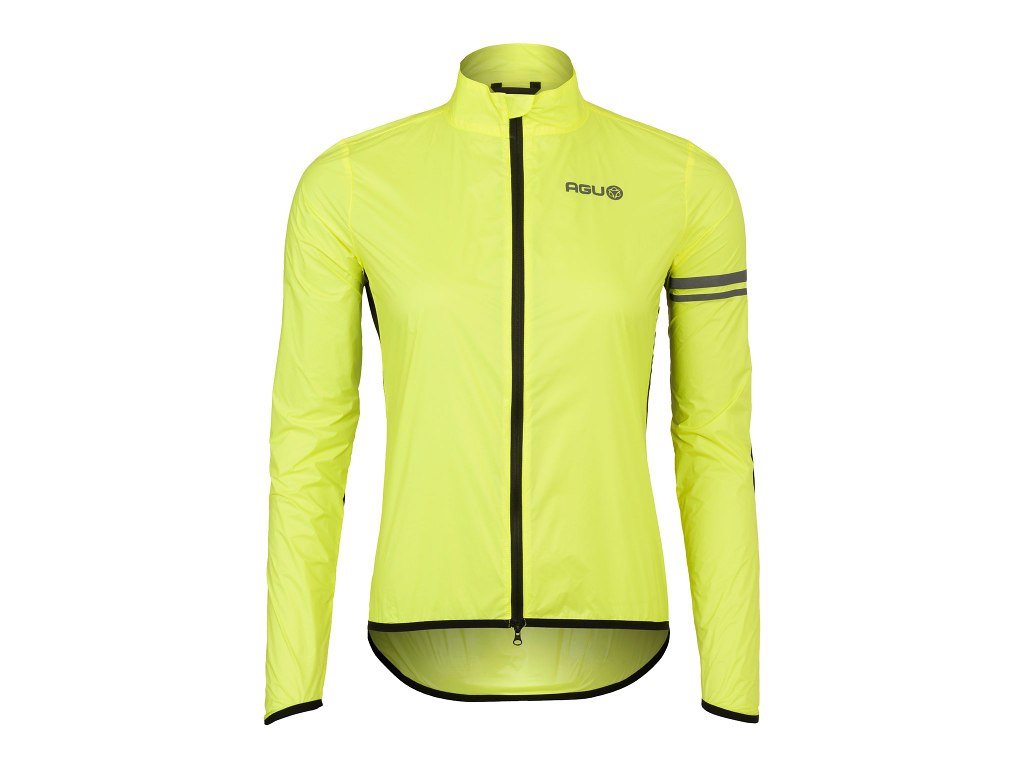 AGU Essential Wind Jacket - Cykeljakke - Dame - Hi-Vis Neon Gul - Str. XS
