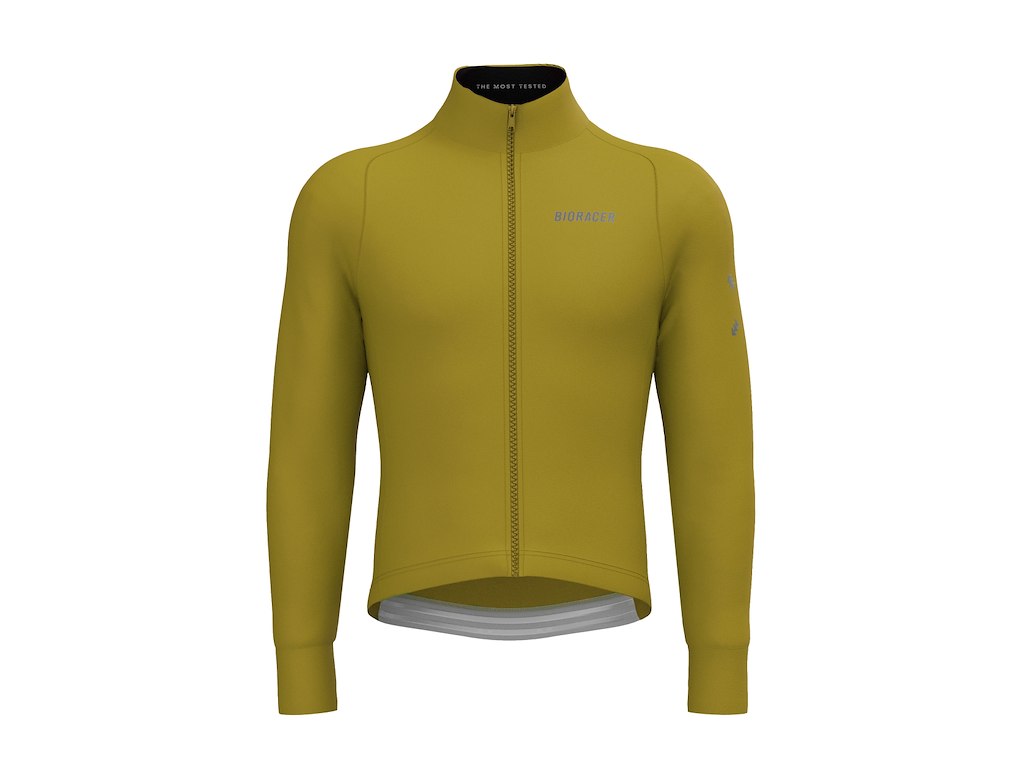 Bioracer Tempest Jakke - Herre - Green Curry - Str. S