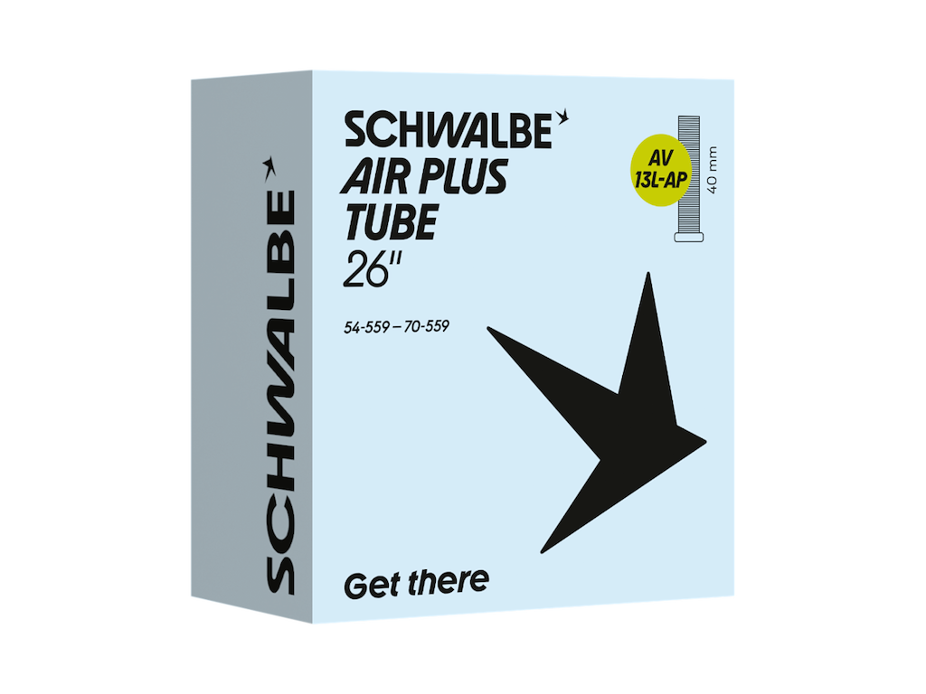 Schwalbe Air Plus slange 26"x2,10-2,80 (54/70-559) med 40mm lang Autoventil AV13L-AP