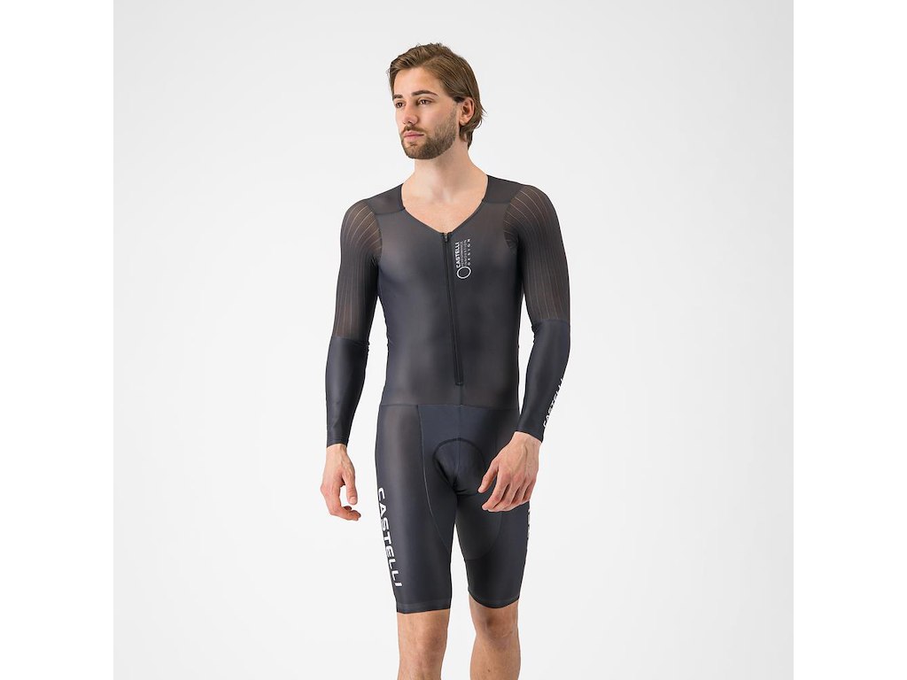 Castelli Body Paint V TT Speedsuit - Speedsuit - Lange Ærmer - Herre - Sort - M