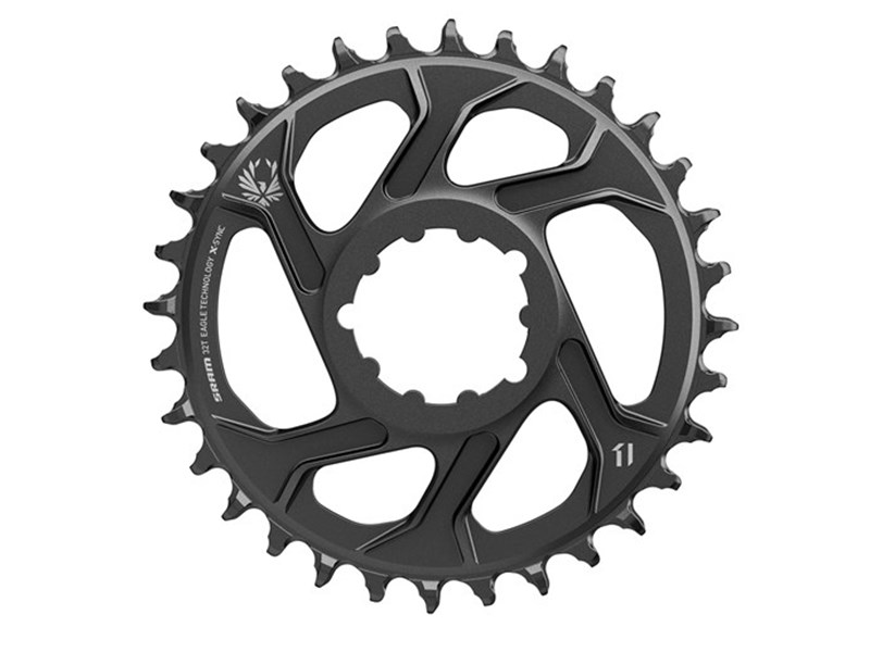 Sram Eagle XX1/X01 klinge - 1 x 12 gear - Sort - Direct Mount - 6 mm offset - 34 tænder