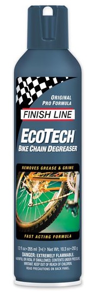 Pavarų sistemos valiklis/nuriebalintojas Finish Line EcoTech aerozolis 355ml