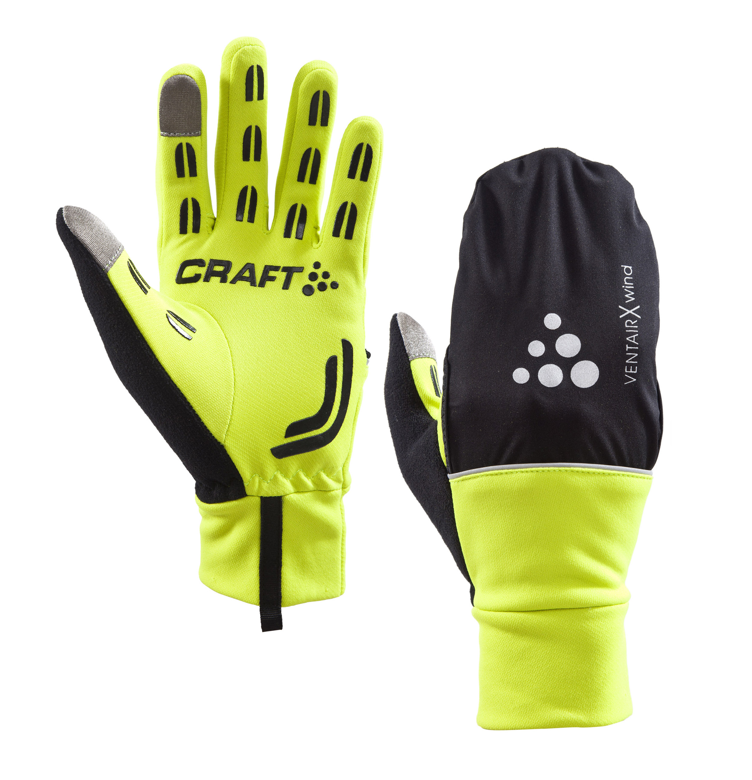 Craft - Hybrid Weather | Handsker Craft Hybrid Weather Glove fluo | Handsker