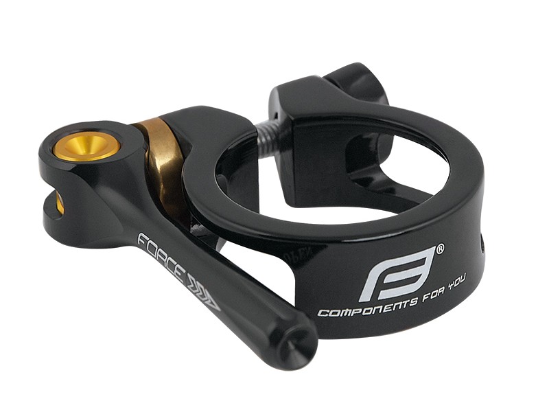 Force - sadelrørsklampe quick release | Pedal cleats Force sadelrørsklampe med quick release | Pedal cleats