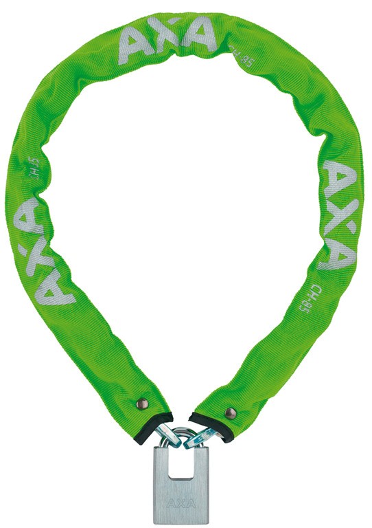 AXA Clinch Soft Kædelås - 85cm, Ø6mm - Grøn
