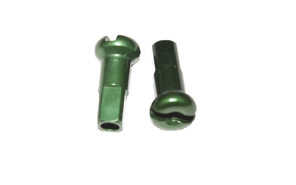 DT Swiss Grøn nippel 2,0 x 12 mm 1 stk.