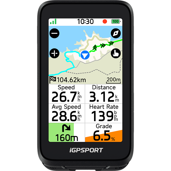 iGPSPORT BiNavi Air - GPS Cykelcomputer
