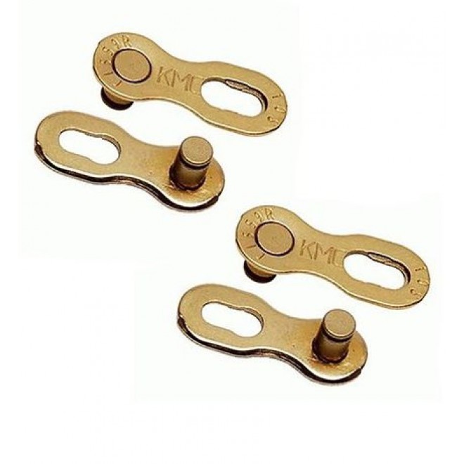 KMC CL-559 Shimano/SRAM/KMC 10-speed samleled 2 sæt guld