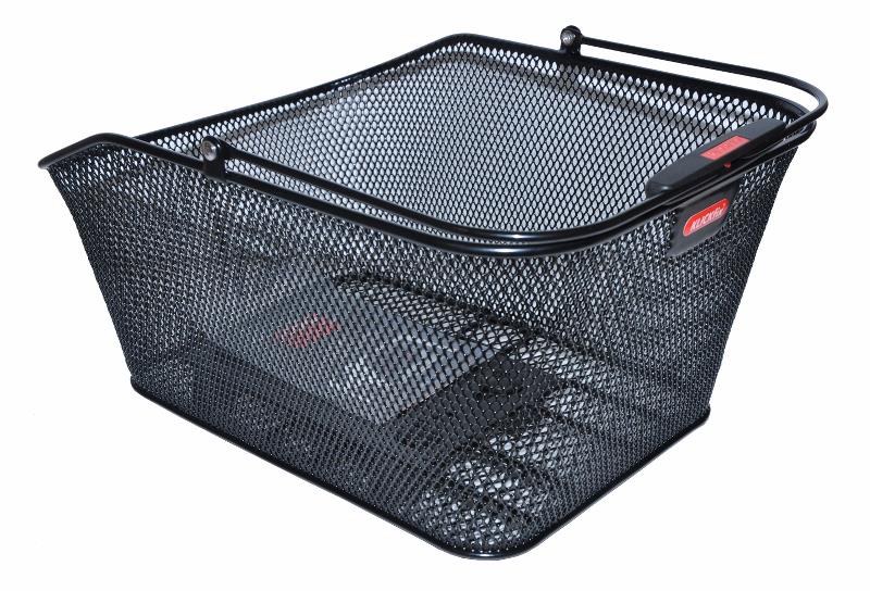 Klickfix Korbklip City II - Cykelkurv til bag - 20 liter - Sort