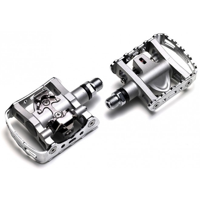 Shimano Pedal Spd Inkl. Sm-sh56 Pd-m324 Sølv - Cykelpedal