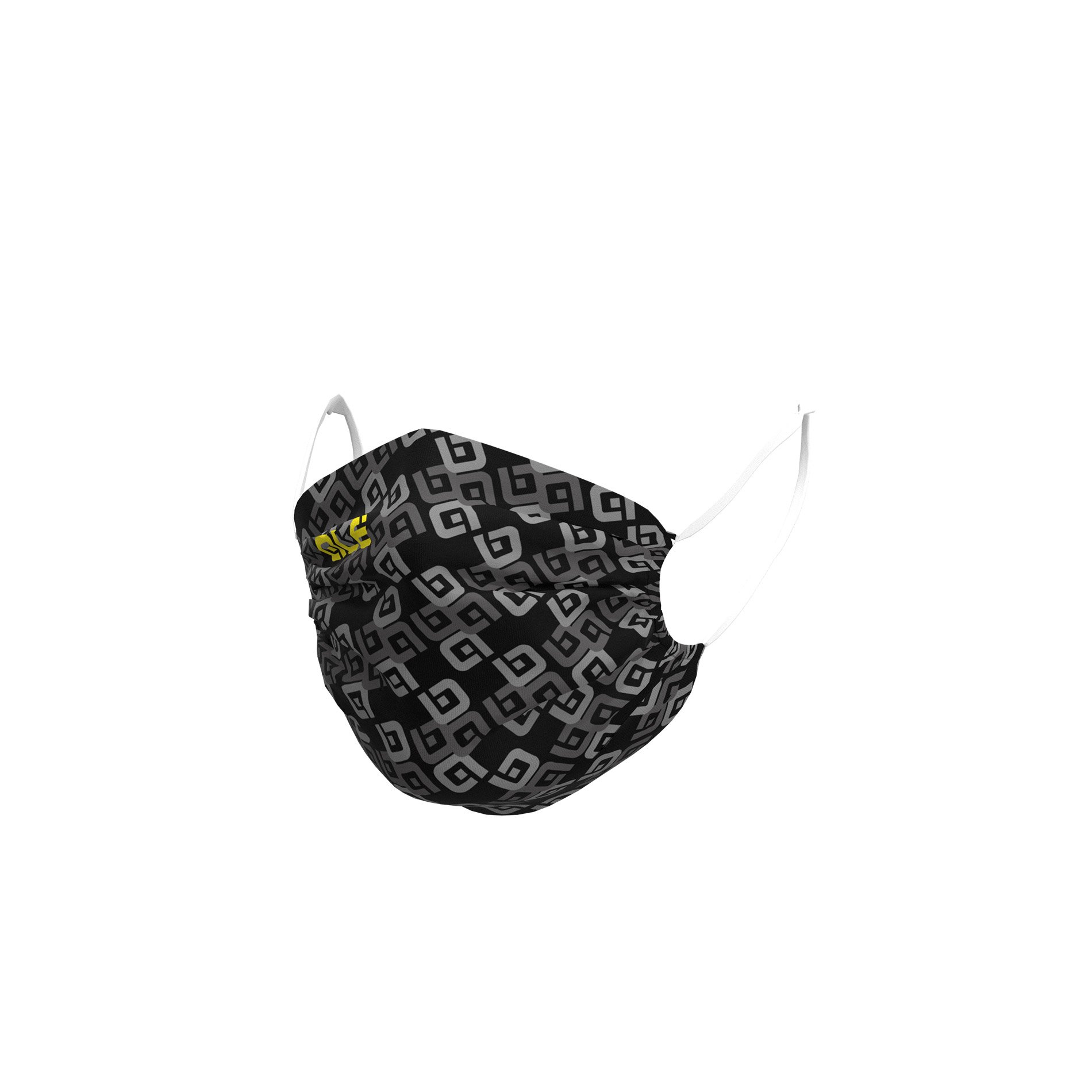 Alé Mascherina - Mundbind - Sort/Gul - One Size