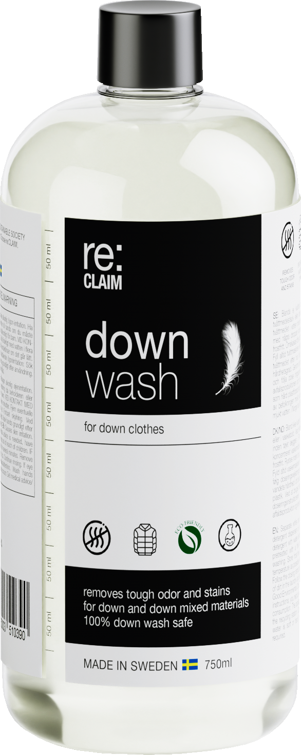 re:CLAIM Down Wash vaskemiddel 750 ml
