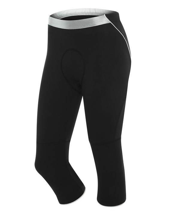 rh+ Fusion Cykelknickers til Kvinder - Sort/Hvid