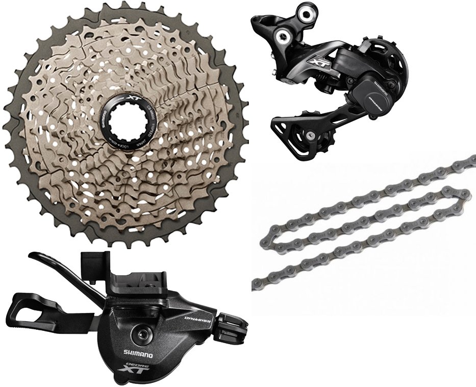 Shimano 1x11 opgraderingsgruppe XT M8000 11-42T