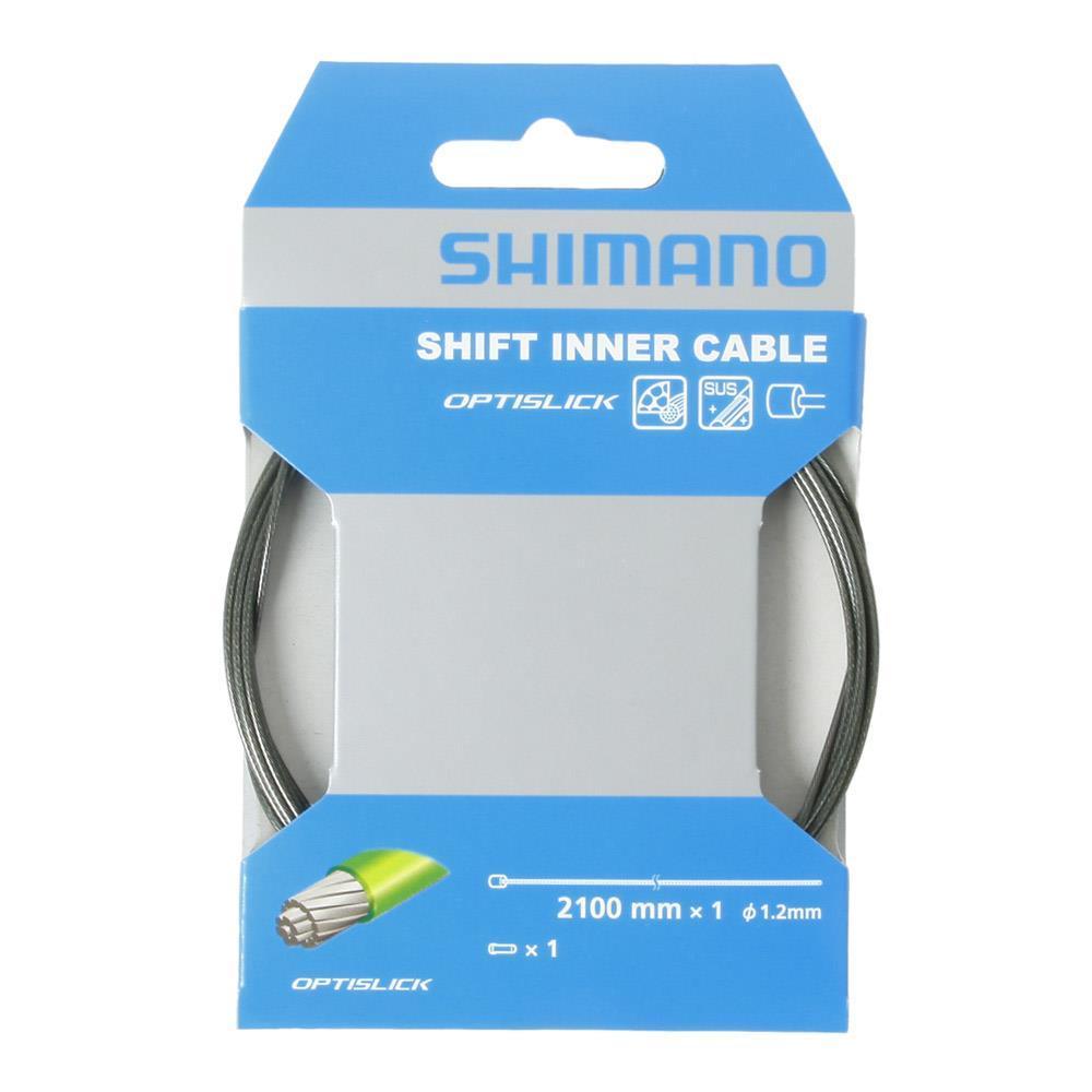 Shimano Gearkabel Optislik 1stk, 1,2x2100mm - Cykelreservedele