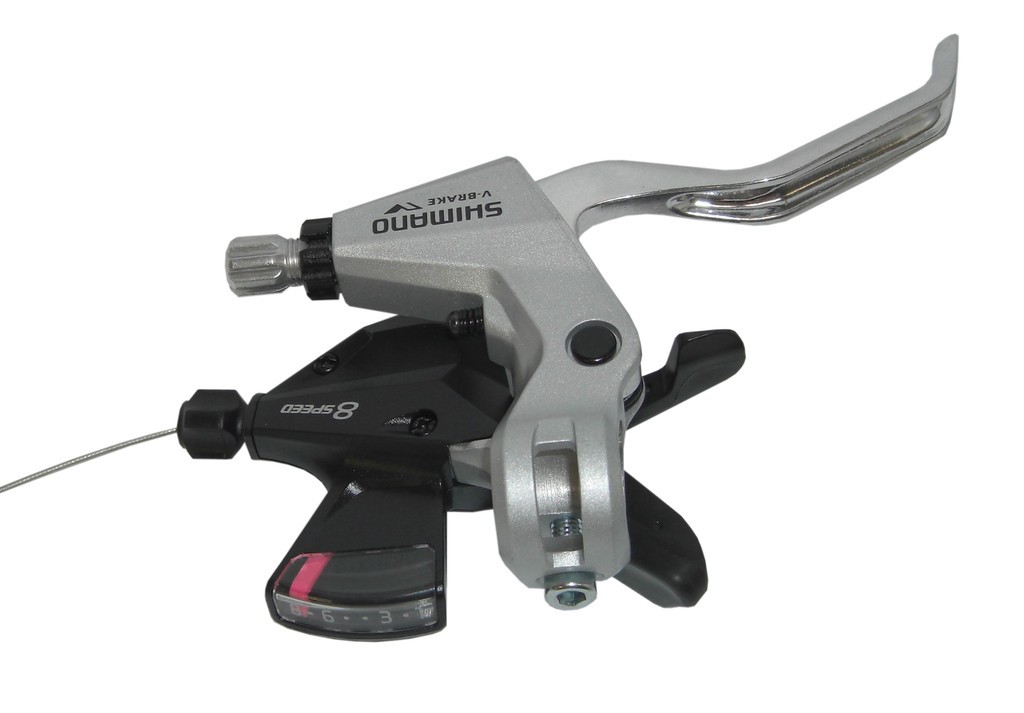 Shimano Altus Skifte- og bremsegreb 8-speed Sølv