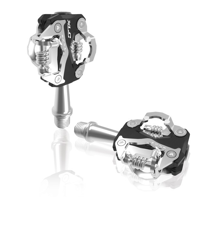 XLC - PD-S15 - MTB Pedal - SPD - 260 gram - Sort/Sølv