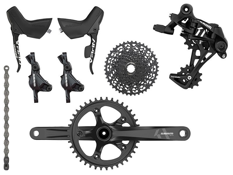 Sram Apex 1x11 geargruppe GXP Skivebremser - 4.999,00 : Cykelgear.dk ...