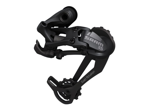 Sram X5 - Bagskifter - 9 gear - Medium laske - Sort