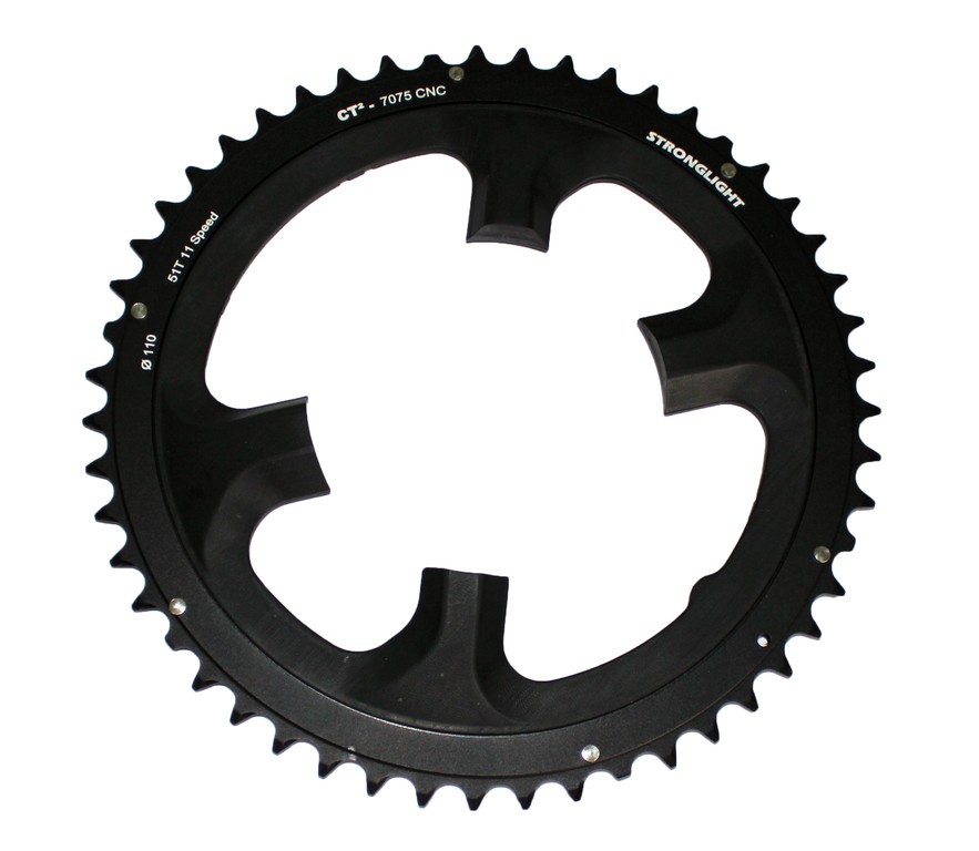 Stronglight Klinge til Shimano Dura Ace 11-Speed kranksæt 53T