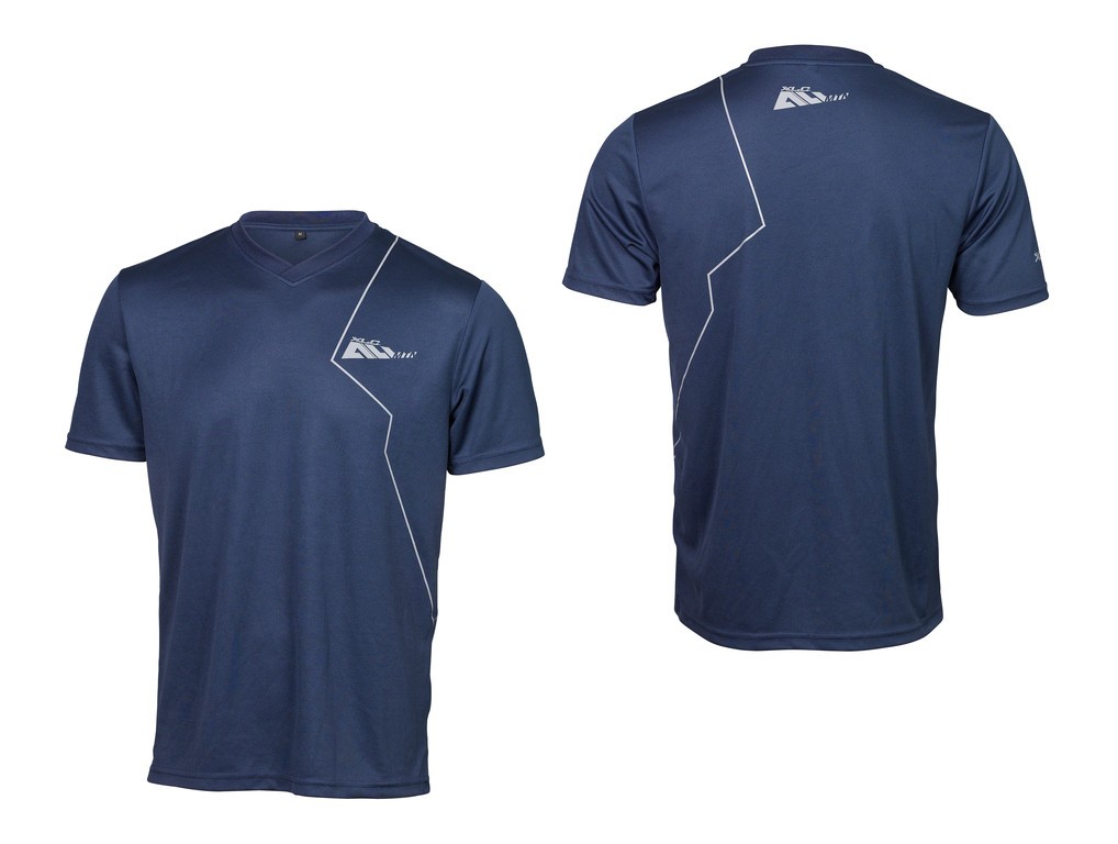 XLC Loose fit T-shirt til cykling og fritid Blå